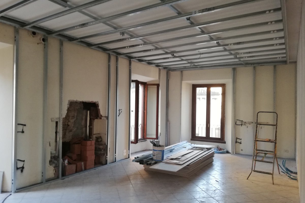 Renovation of flat salò