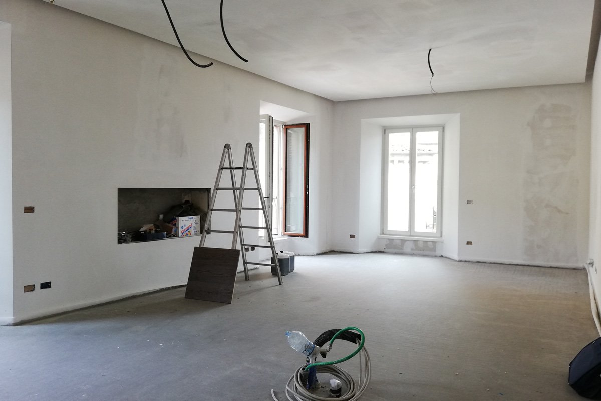 Renovation of flat salò